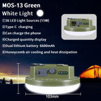 Rechargeable LED Camping Lantern – Magnetic Portable Light for Outdoor Tent