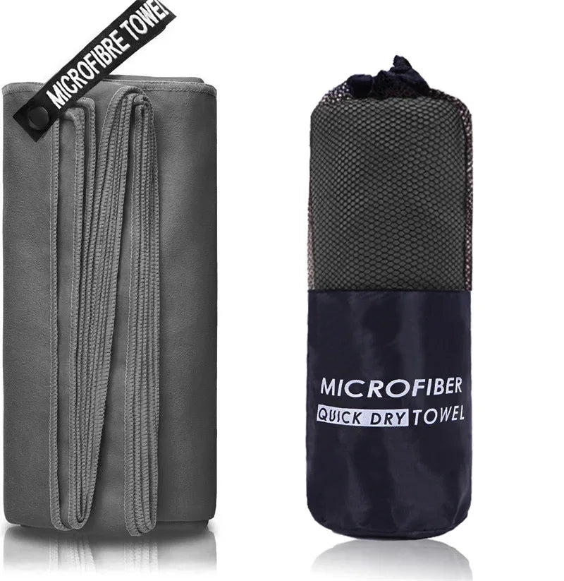 Quick-Drying Microfiber Sports Towel – Compact Travel Gear for Gym and Camping