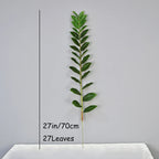 51in Artificial Ficus Tree – Large Plastic Banyan Plant for Home Decor