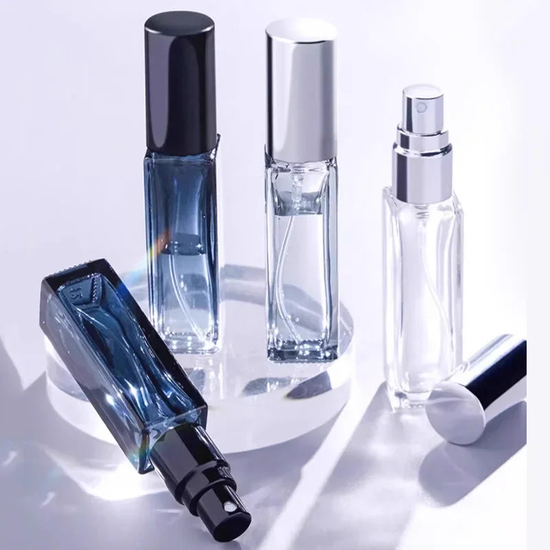 Refillable Glass Perfume Atomizer – 10ml and 20ml Travel Vials for Cosmetics