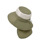 Kids Sunshade Fishing Hat – Breathable Wide Brim Shawl for Outdoor Summer