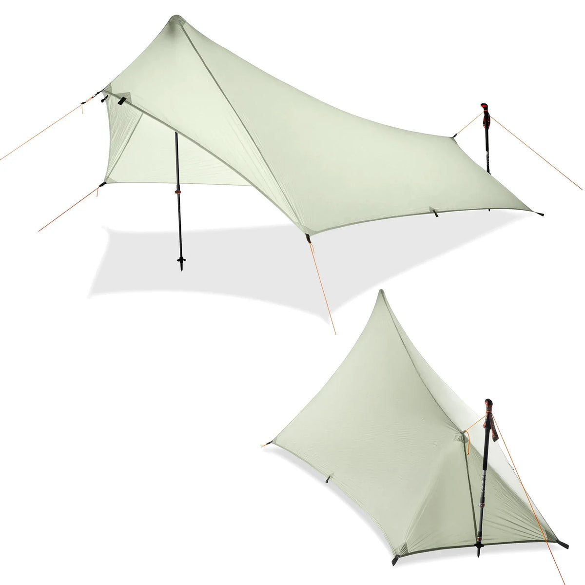 Ultralight Silicone Nylon Tarp – Waterproof Camping Shelter for Backpacking