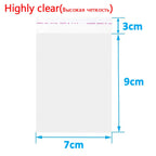 Frosted Self-Adhesive Bags – Transparent OPP Pouch for Cookie Packaging