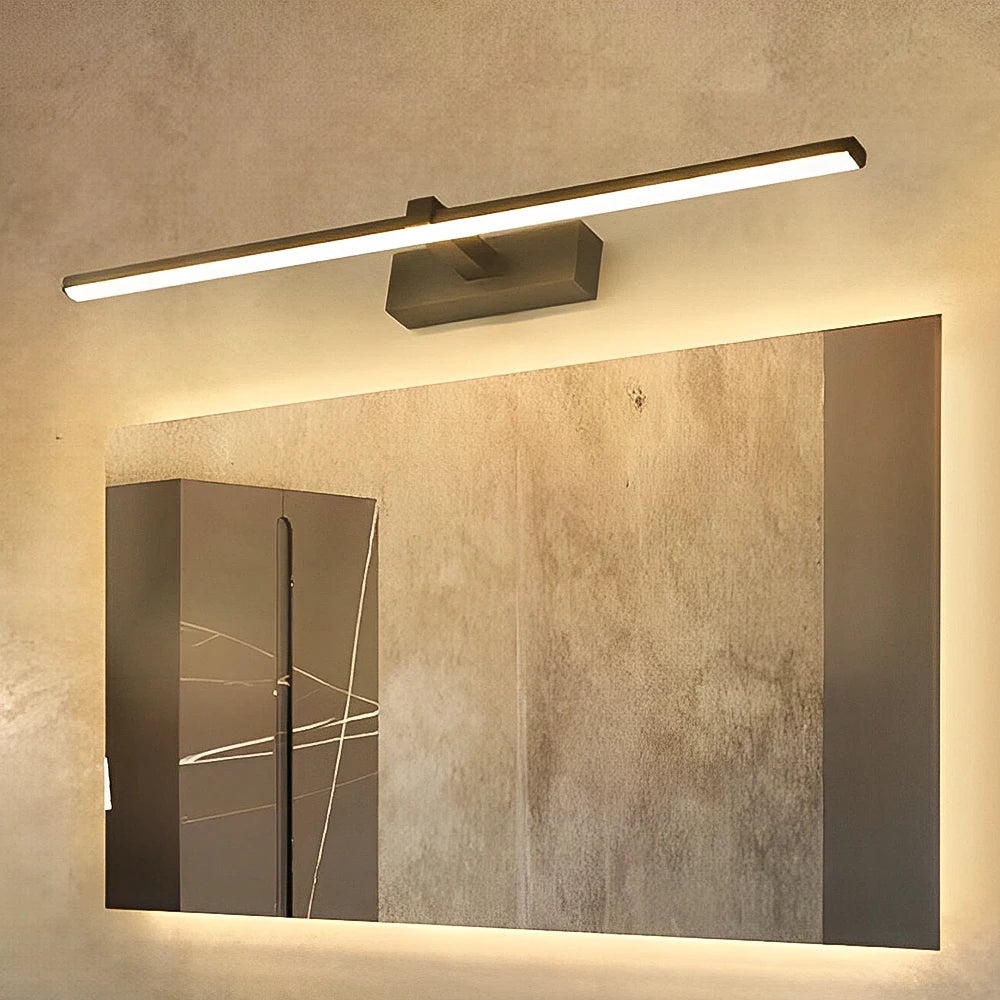 Modern LED Wall Light – Aluminum Vanity Mirror Lamp for Bathroom Makeup