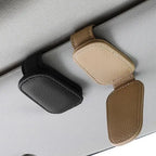 Car Sun Visor Eyeglasses Holder – Universal Sunglasses Clip for Auto Organizer
