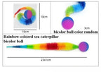 Interactive Cat Worm Toy – Colorful Elastic Teaser for Indoor Pet Play