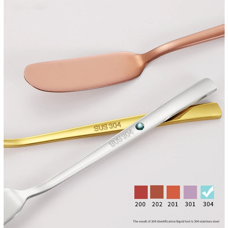 Stainless Steel Butter Knife – Versatile Spreader for Cheese and Bread