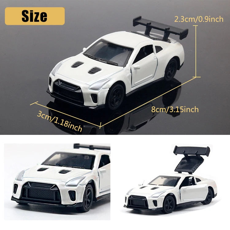 Drift Car Dashboard Ornament – Swinging Sports Racing Model for Auto Decor