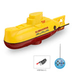 Mini RC Submarine – Waterproof Simulation Boat Toy for Kids Pool Play