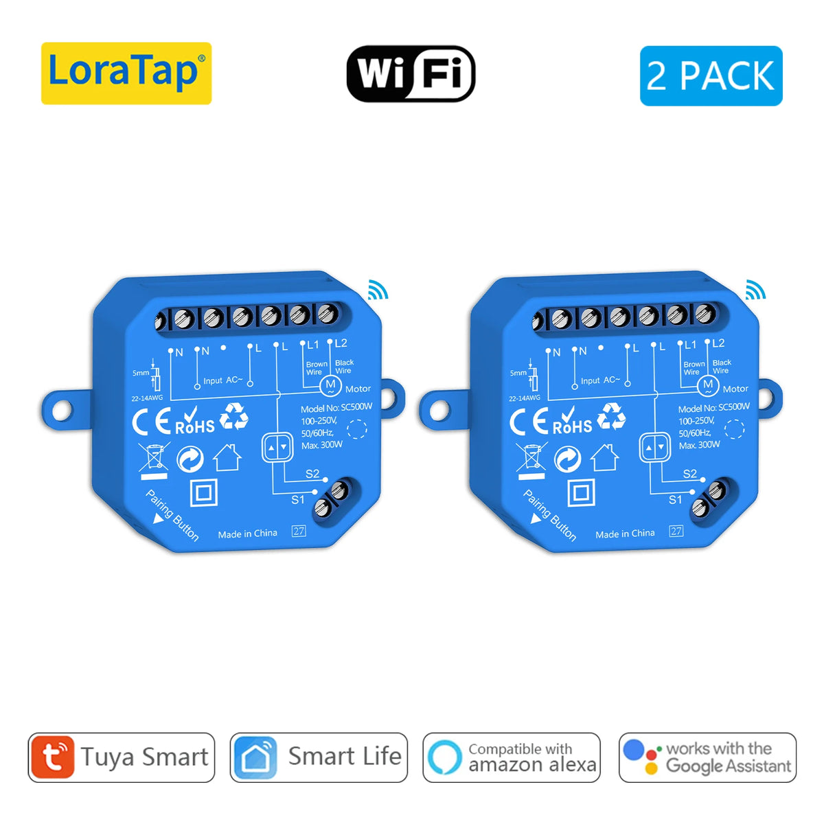 Smart Roller Shutter Switch – Voice Control for Automated Home Blinds