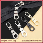 Detachable Metal Zipper Puller Kit – Replacement Repair Set for Sewing Craft