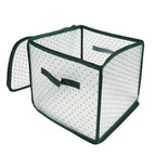 64-Grid Christmas Ornament Storage Box – Foldable PP Organizer for Holiday Decor