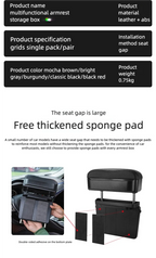Adjustable Car Center Console Armrest Pad – Ergonomic Comfort for Driving