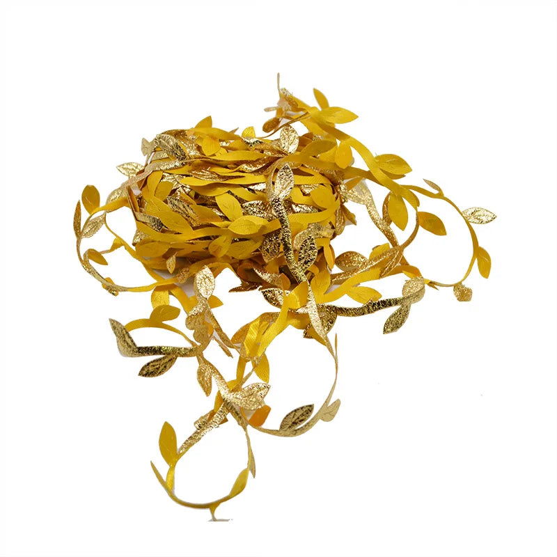 Artificial Silk Leaf Vine – 10 Meter Greenery for Wedding Wreath Decor