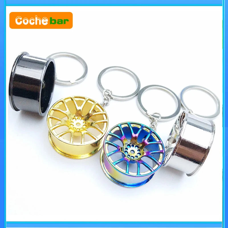Metal Vernier Caliper Keychain – Miniature Bottle Opener for Car Accessories