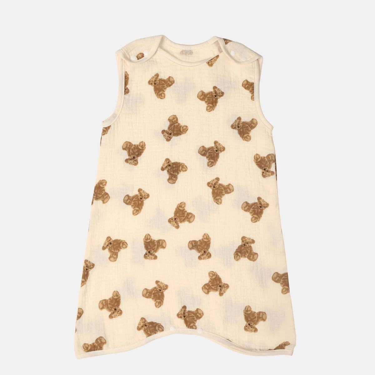 Cotton Newborn Bodysuit – Cartoon Anti-kicking Sleeping Bag for Infants