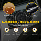 Carbon Fiber Headlight Switch Cover – Interior Trim for Ford Mustang