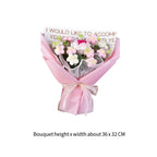 Handmade Crochet Flower Bouquet – Knitted Floral Decor for Gift Giving