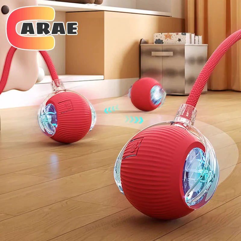 Interactive Rolling Cat Ball – Rechargeable Smart Toy for Pet Exercise