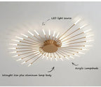 Modern Fireworks LED Ceiling Lamp – Decorative Chandelier for Living Room