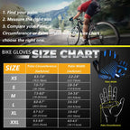 MOREOK Gel Padded Cycling Gloves – Breathable MTB Gear for Men and Women