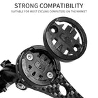 Carbon Fiber Bike Computer Mount – 143mm 165mm Holder for Road Mountain Bikes