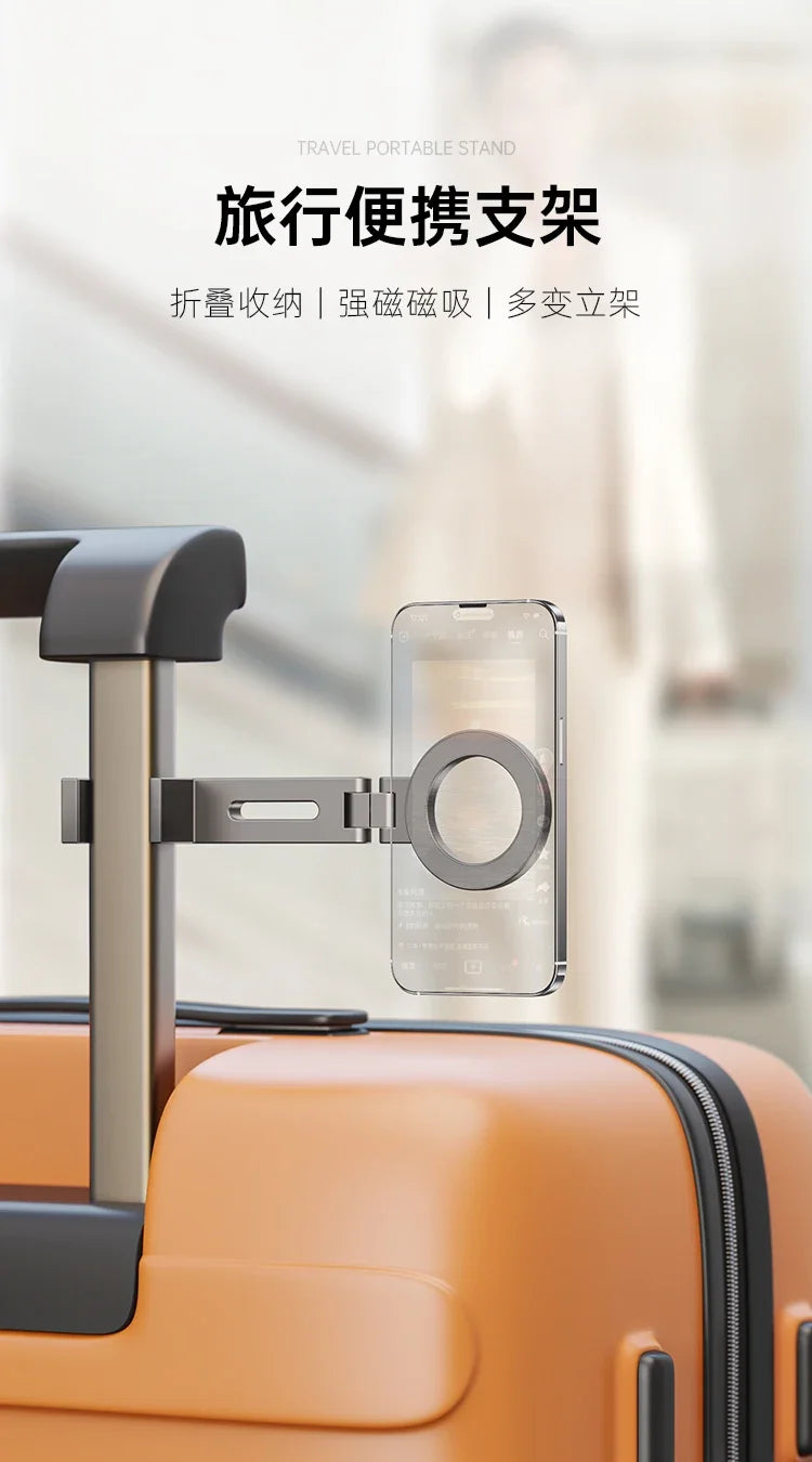 Magnetic Phone Mount – Flexible Hands-Free Holder for Airplane Travel
