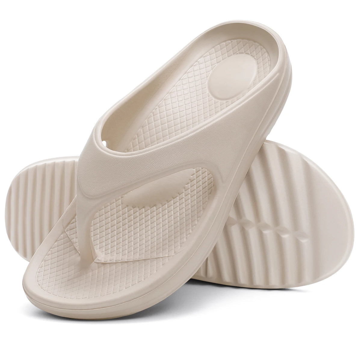 Soft EVA Arch Support Flip-flops – Men's Casual Beach Recovery Sandals