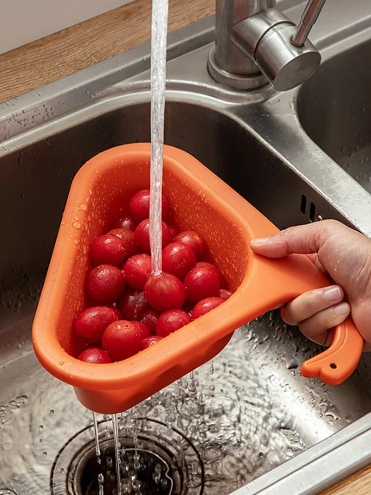 Multi-Functional Sink Drain Basket – Kitchen Strainer for Fruit and Vegetable