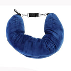 Fillable Travel Neck Pillow – Waterproof Lycra Storage Case for Packing Clothes Packing