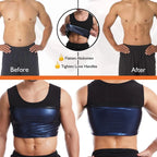 Neoprene Sauna Sweat Vest – Slimming Waist Trainer for Gym Fitness