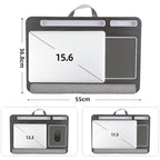 Portable Laptop Desk – Anti-Slip Bed Tray with Mouse Pad for Bedroom Sofa
