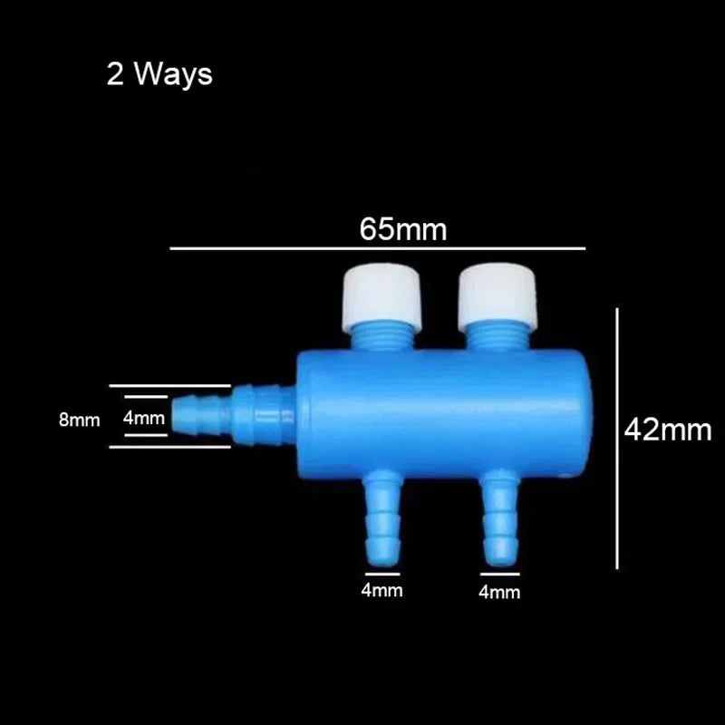 Aquarium Air Pump Valve – Multi-Way Flow Splitter for Fish Tank Aeration