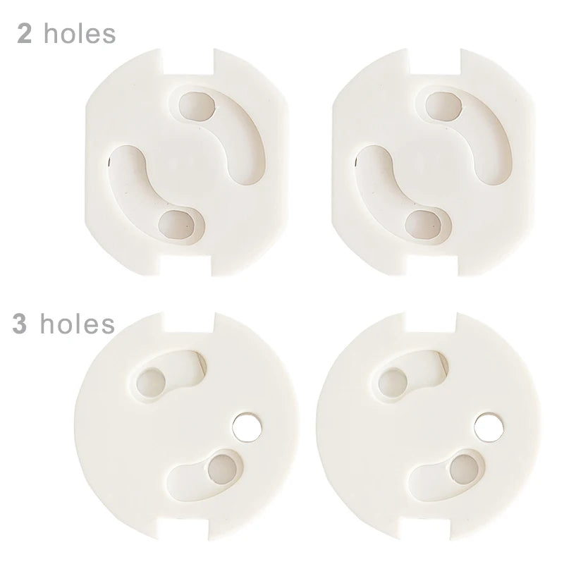 Plastic Electrical Socket Covers – Baby Proofing Outlet Protectors for Child Safety