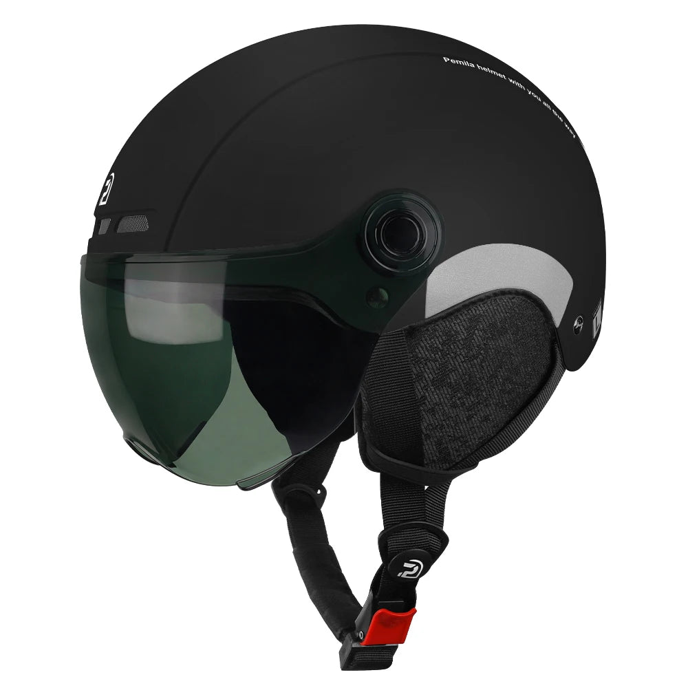 Cycling Helmet with Goggles – Protective MTB Gear for Adults