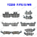 Brake Pad Set – Front and Rear Disc Brakes for Yamaha YZ250 and YZ250F