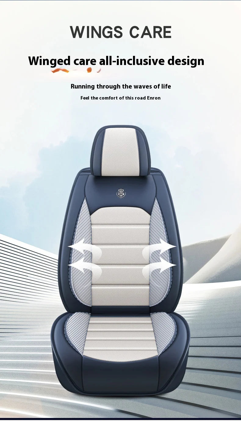Universal Front Car Seat Covers – Durable Breathable Protector for SUVs Sedans