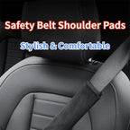 Adjustable Car Seat Belt Covers – Soft Shoulder Strap Pads for Driving Comfort