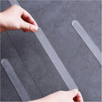 Transparent Anti-Slip Strips – Adhesive Safety Treads for Bathtubs and Stairs