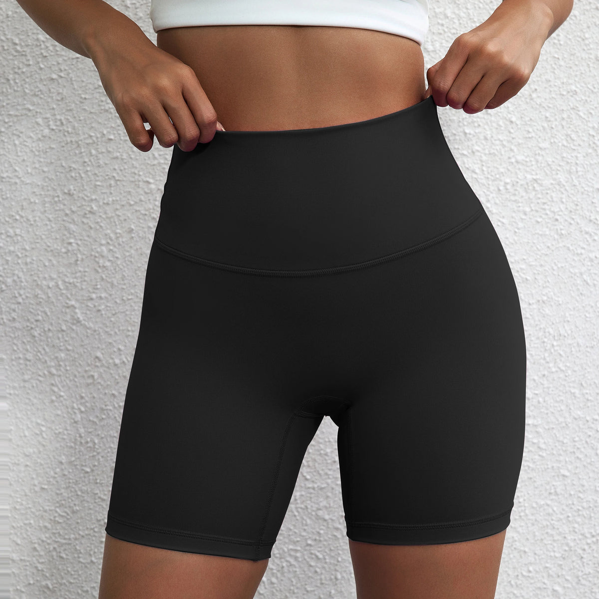 Compression Yoga Shorts – Moisture-Wicking Leggings for Gym and Cycling