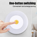 Magnetic USB LED Night Light – Portable Rechargeable Lamp for Bedroom and Kitchen