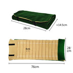 Velvet Watch Roll Bag – Portable Jewelry Organizer for Travel Storage