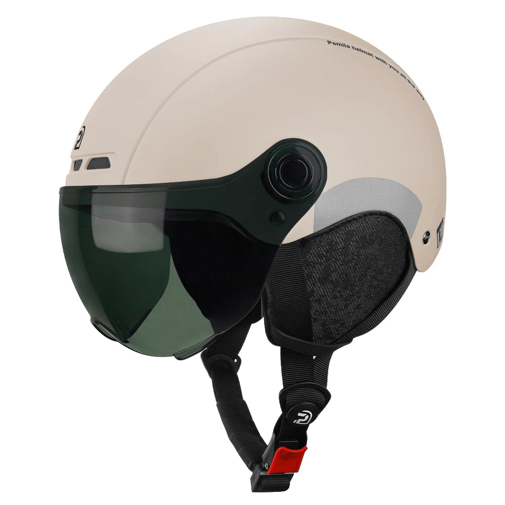 Cycling Helmet with Goggles – Protective MTB Gear for Adults