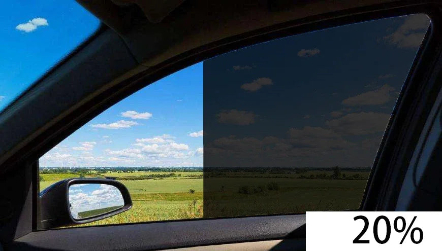 Self-Adhesive Window Tint Film – Black UV Privacy Protector for Auto and Home