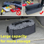 Large Felt Trunk Organizer – Anti-Slip Storage Bag for Car Cargo Management