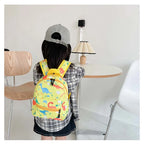 Dinosaur Cartoon Backpack – Waterproof Kids Schoolbag for Kindergarten