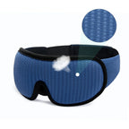 Soft 3D Contoured Eye Mask – Breathable Light Blocking for Travel Sleeping
