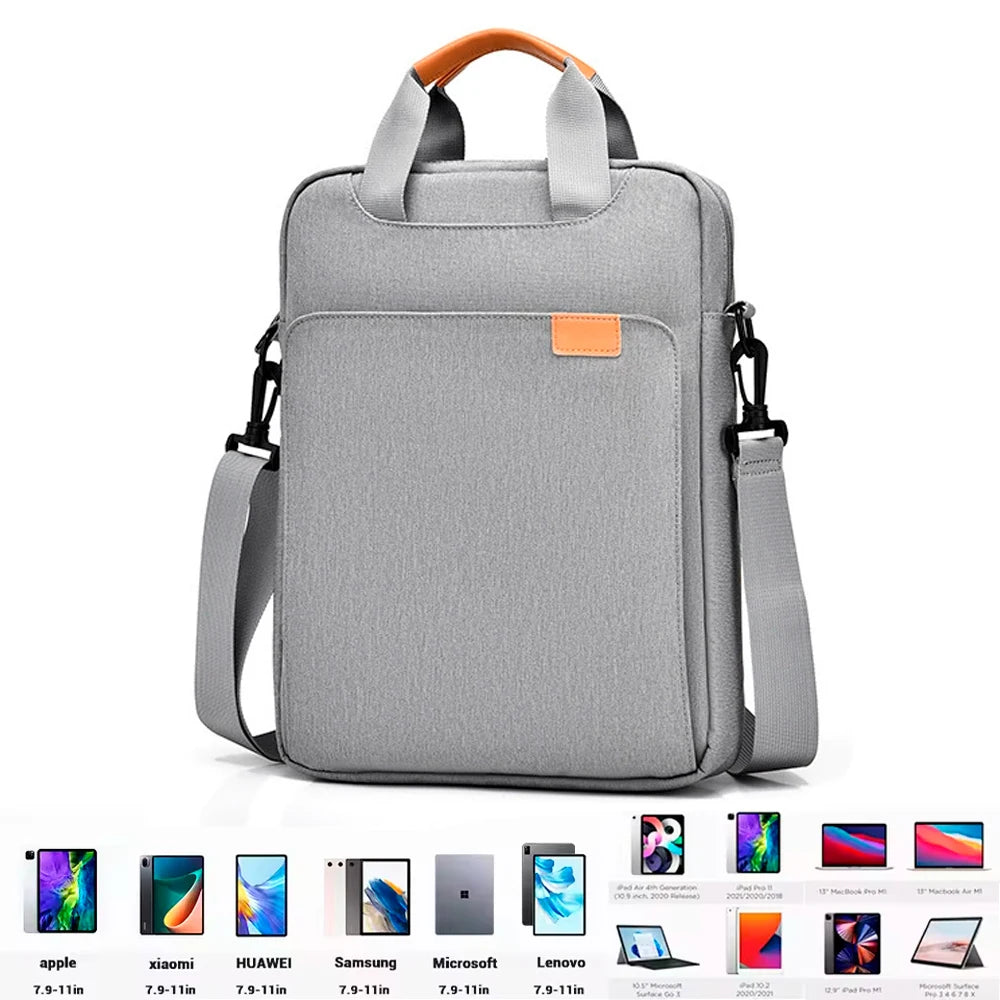 Tablet Crossbody Handbag – Protective Storage Case for 9.7-13 Inch Tablets