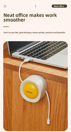 Desktop Cable Organizer – Adhesive No-Drill Management for Data Cables