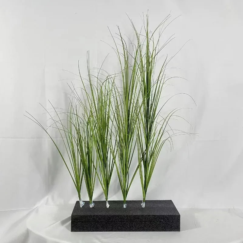 Artificial Onion Grass Bushes – Faux Reeds for Home and Garden Decor